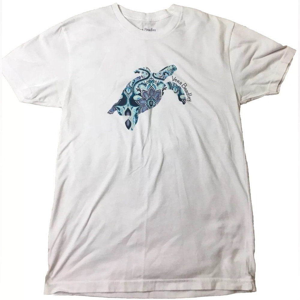 VERA BRADLEY Womens size SMALL SEA TURTLE T SHIRT